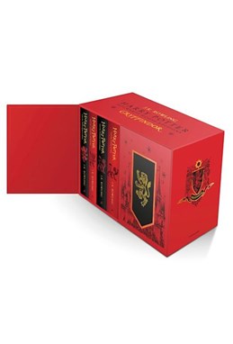 Harry Potter Gryffindor House Editions Hardback Box Set (HB) - (1-7) Harry Potter