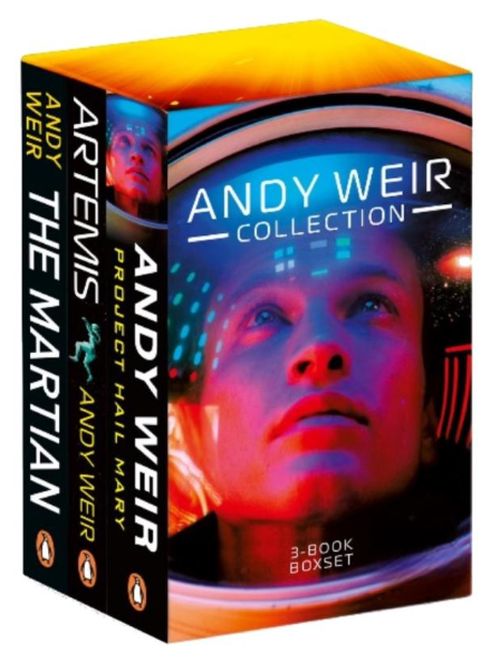 Andy Weir 3-Book Boxset: Project Hail Mary, The Martian, Artemis (PB) - B-format