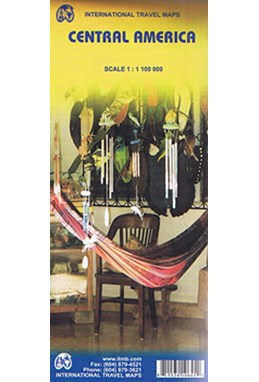 Central America, International Travel Maps 1:1,1 mill.