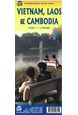 Vietnam, Laos & Cambodia, International Travel Maps
