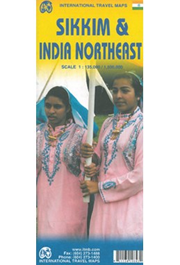 Sikkim & India Northeast, International Travel Maps