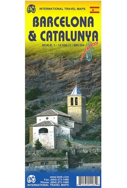 Barcelona & Catalunya, International Travel Maps