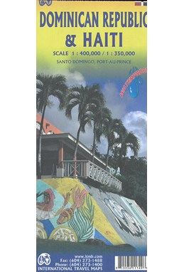 Dominican Republic & Haiti, International Travel Maps