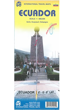 Ecuador, International Travel Maps