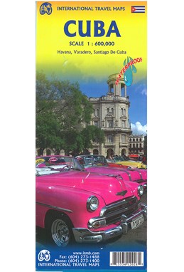 Cuba, International Travel Maps