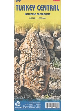 Turkey Central: Including Cappadocia, International Travel Maps