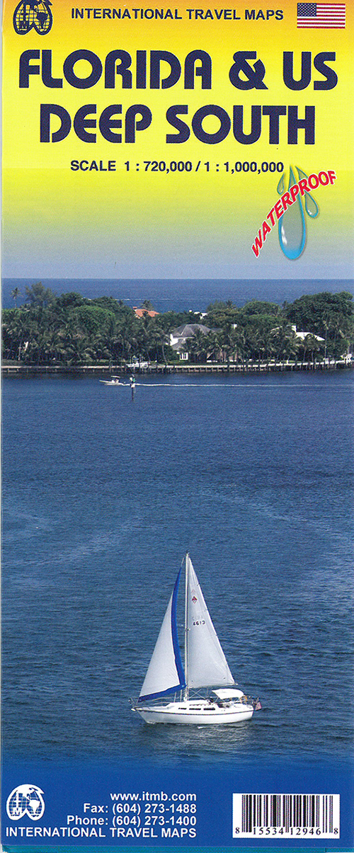 Florida & US Deep South, International Travel Map
