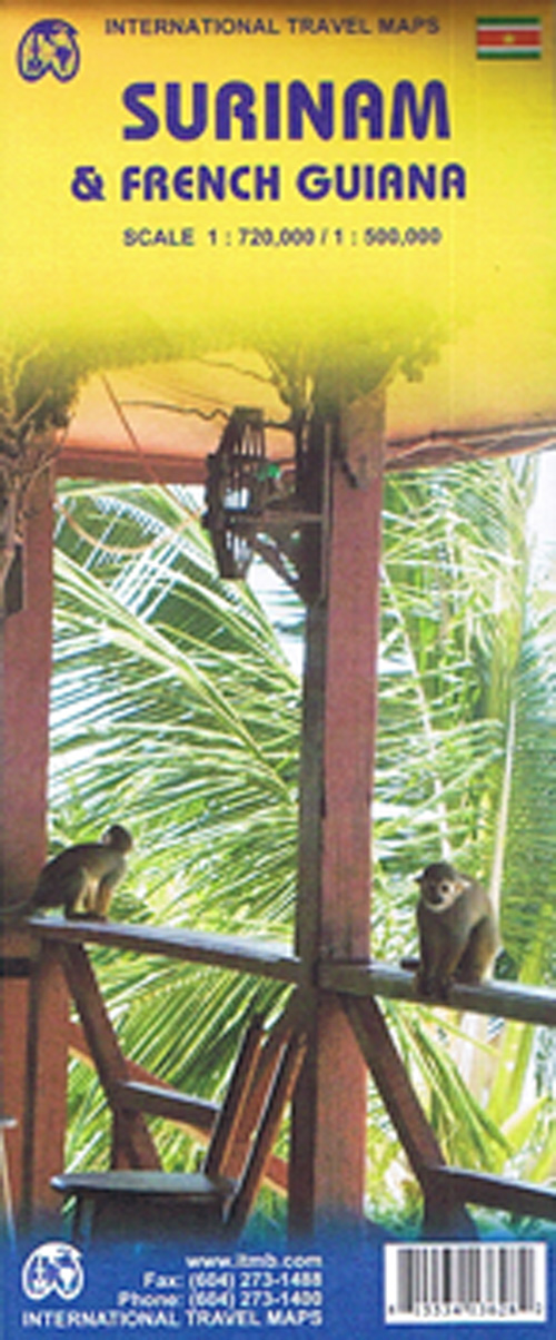 Surinam & French Guiana*, International Travel Maps 1:720.000/500.000