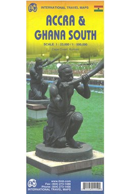 Accra & Ghana South, International Travel Maps
