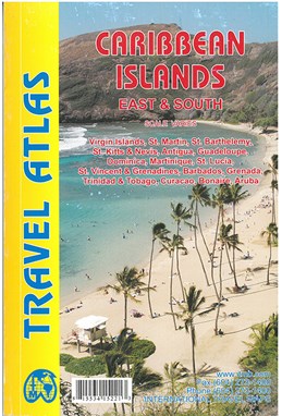 Caribbean Islands: East & South Travel Atlas