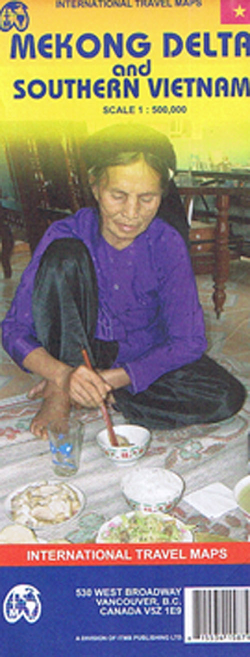 Mekong Delta and Southern Vietnam, International Travel Maps 1:500.000