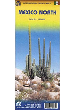 Mexico North, International Travel Maps 1:1,3 mill.