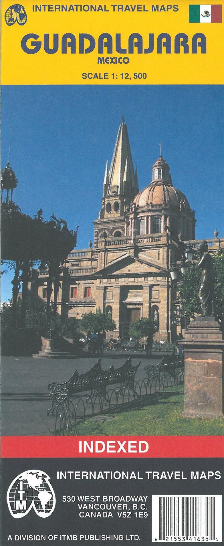 Guadalajara, ITM City Map 1:12 500