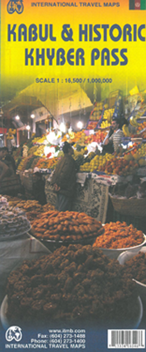 Kabul & Historic Khyber Pass, International Travel Map