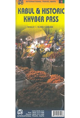 Kabul & Historic Khyber Pass, International Travel Map