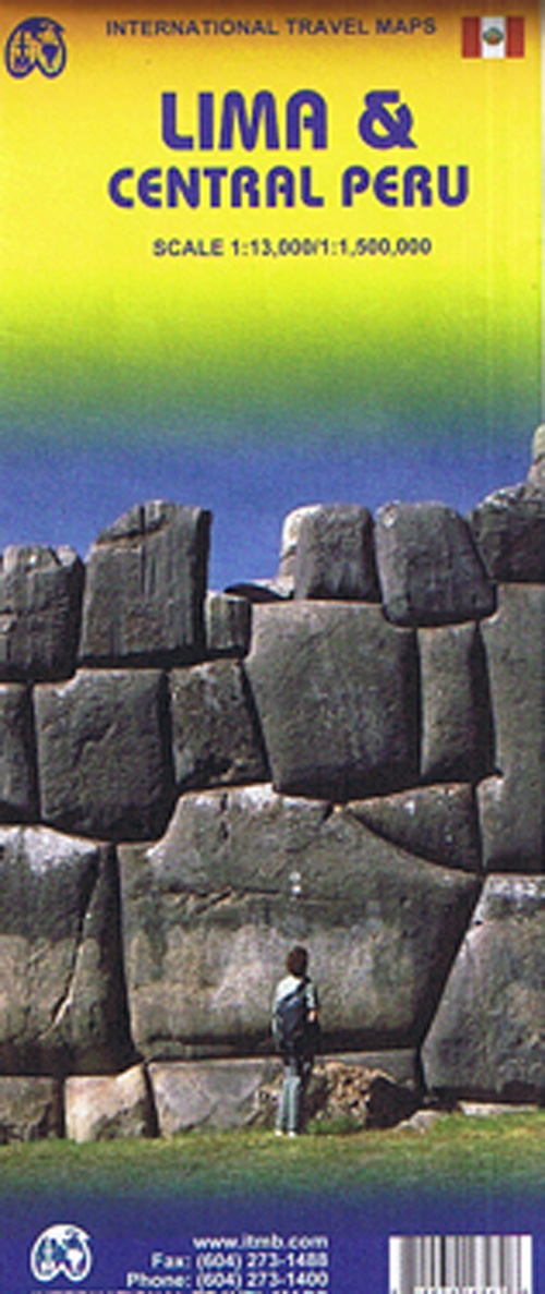 Lima & Central Peru, International  Travel Maps 1:13.000/1,5 mill.