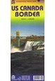 USA Canada Border, International Travel Maps