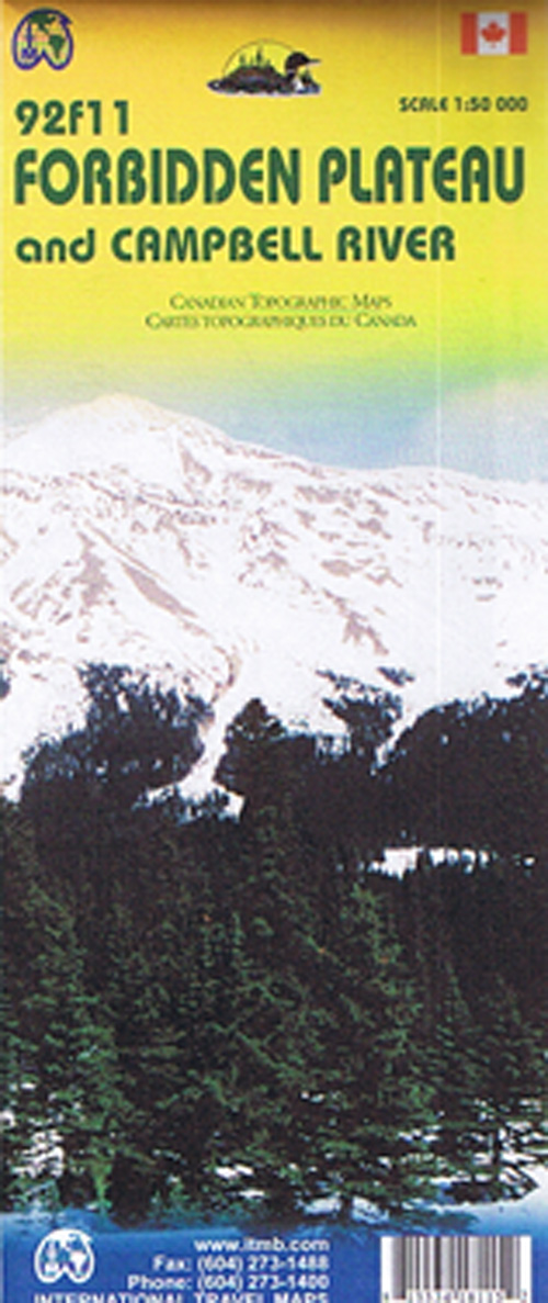 Forbidden Plateau & Campbell River*, International Travel Maps