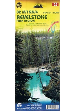 Revelstoke Park Region, International Travel Maps 1:50.000