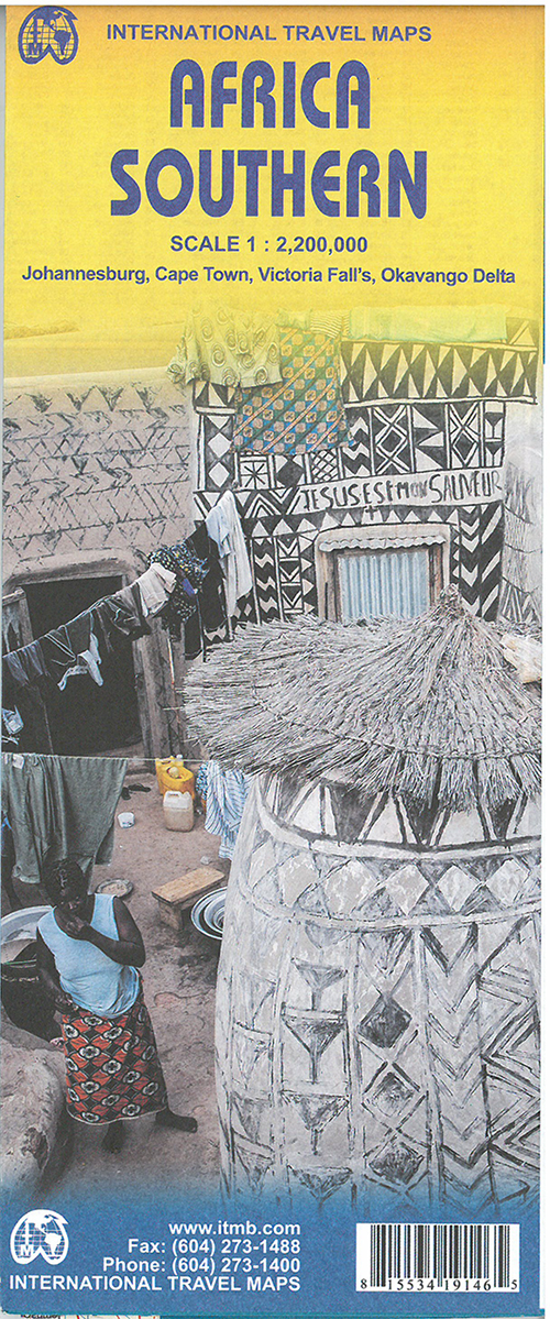 Africa Southern, International Travel Maps