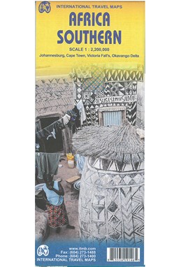 Africa Southern, International Travel Maps
