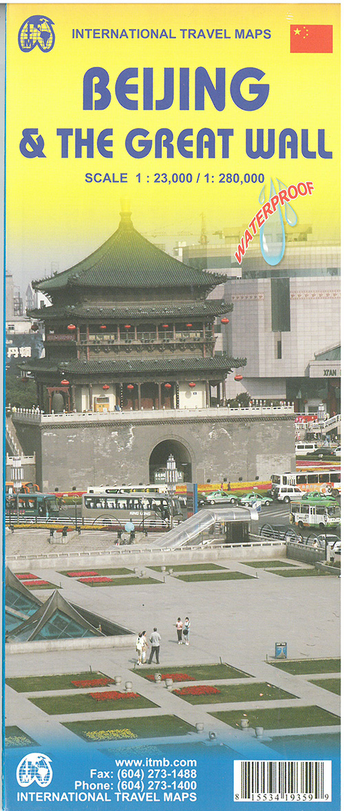 Beijing & the Great Wall, International Travel Maps