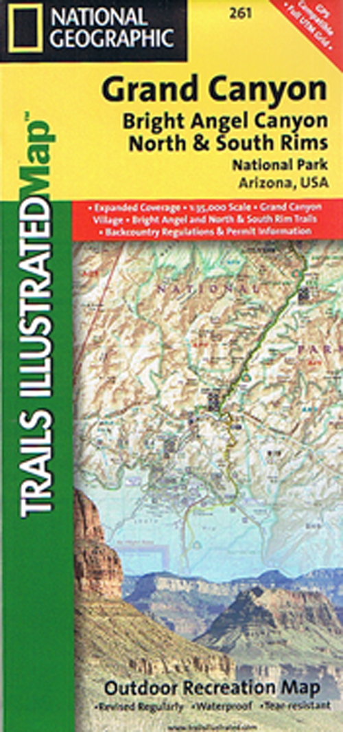 Grand Canyon Bright Angel Canyon, North & South Rims