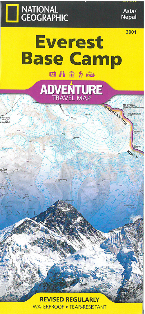 Everest Base Camp Adventure Travel Map