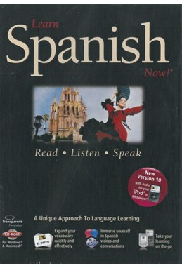Spanish Now, CD-ROM  (Version 10 with audio for iPod or MP3 player)