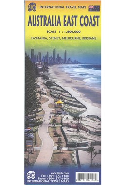 Australia East Coast, International Travel Maps
