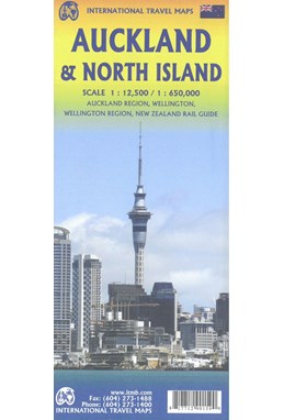 Auckland & North Island, International Travel Maps