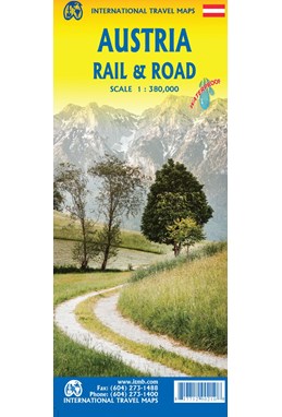 Austria Rail & Road, International Travel Map