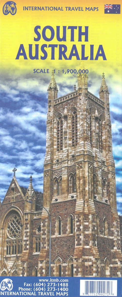 South Australia - Northern Territory, International Travel Maps