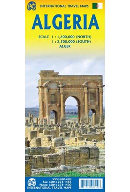 Algeria, International Travel Maps
