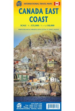 Canada East Coast, International Travel Maps