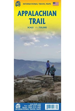 Appalachian Trail, International Travel Map 1:750,000
