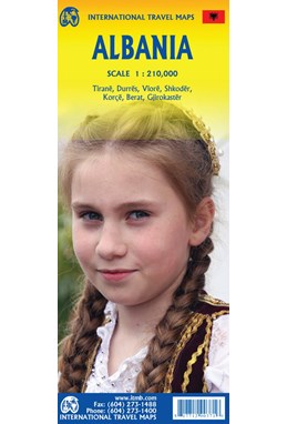 Albania, International Travel Maps