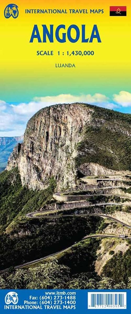 Angola, International Travel Maps