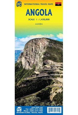 Angola, International Travel Maps