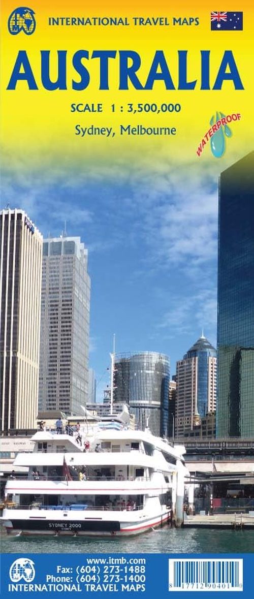 Australia, International Travel Maps