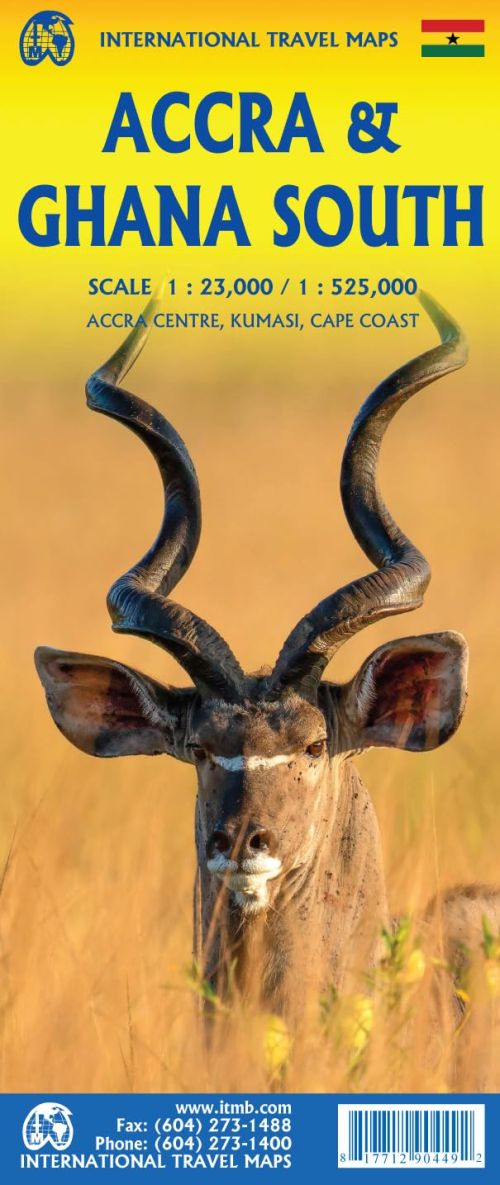 Accra & Ghana South, International Travel Maps