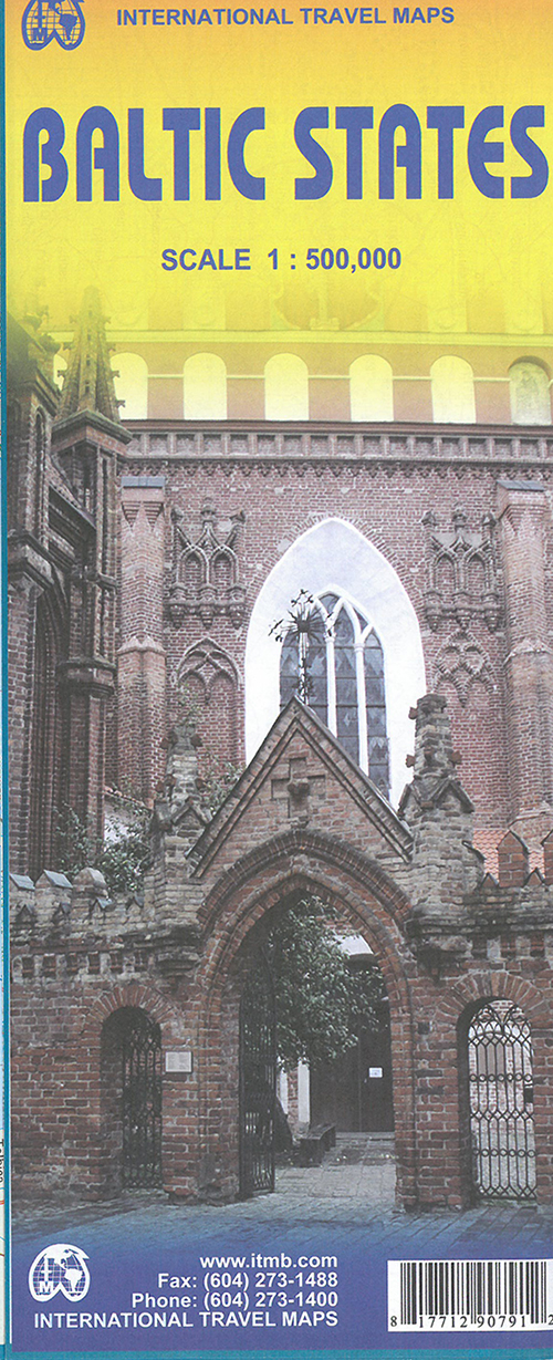 Baltic States, International Travel Maps