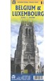Belgium & Luxembourg, International Travel Maps