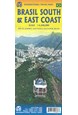 Brazil South & East Coast Travel Reference Map