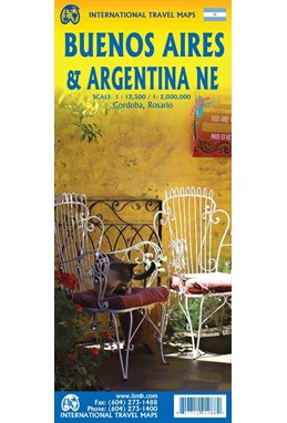 Buenos Aires & Argentina North East, International Travel Maps