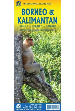 Borneo / Kalimantan, International Travel Maps 1:1,1 mill.