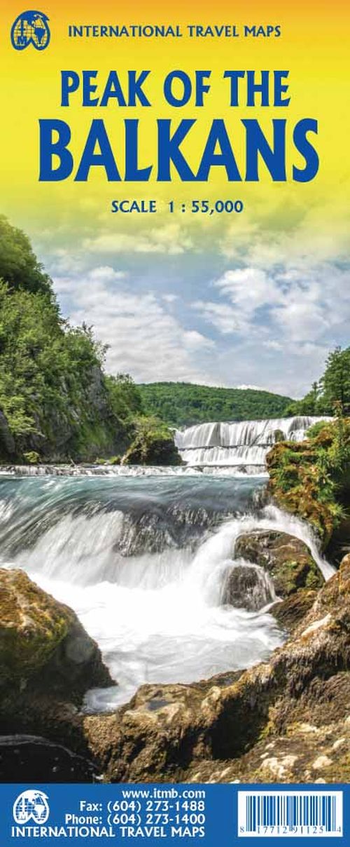 Balkans: Peaks of the Balkans, International Travel Maps