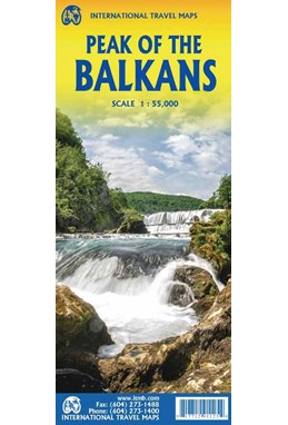 Balkans: Peaks of the Balkans, International Travel Maps