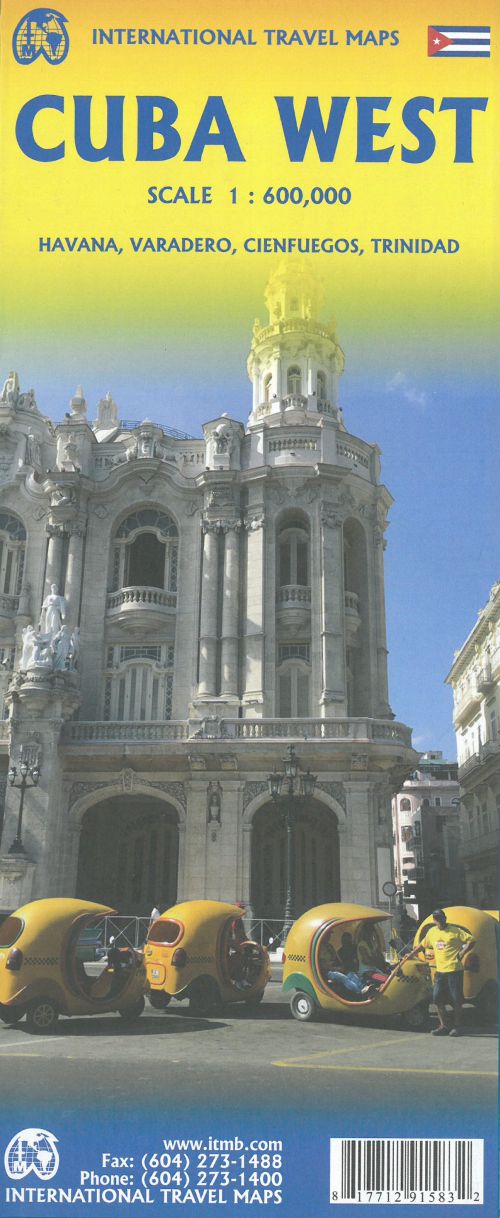 Cuba West, International Travel Map