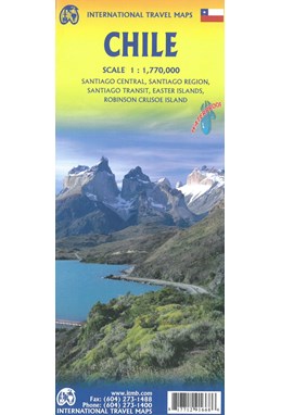 Chile, International Travel Maps